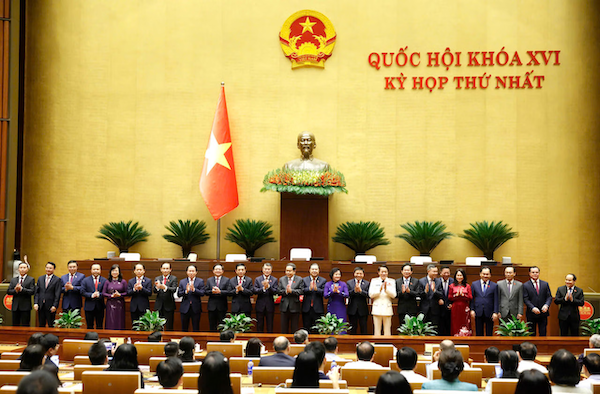 Quốc hội phê chuẩn bổ nhiệm Phó Thủ tướng, Bộ trưởng, thành viên Chính phủ